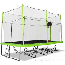 10ft by17ft ginástica retângulo de trampolim mega